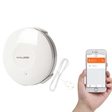 Smart WiFi Water Sensor Flood and Leak Detector Alarm and App Notification Alerts No Expensive Hub Required Water Leakage Sensor