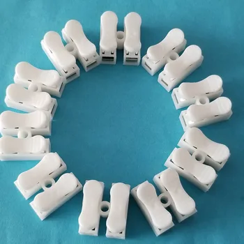 

Quick Shipping G7b Fast Model CH-2 Wire Connector Splice Voltage 250V Wiring Terminal Block Free Russia Shipping