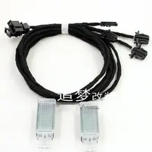 Applicare per VW Golf 7 MK7 RLINE Passat B8L Jetta Golf brigades Posteriore del piede nido lampada Sedile Posteriore lighting5GG 947 409 5G0 947 409