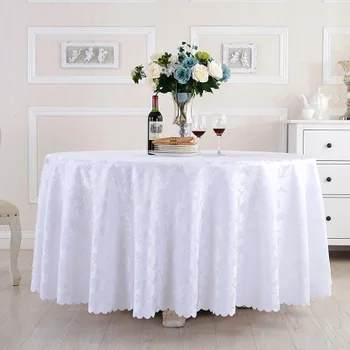 

Jacquard Rectangular Round All Size Tablecloth Flower Printed Table Cloth Coat for Home Party Hotel Banquet Weddings Decoration