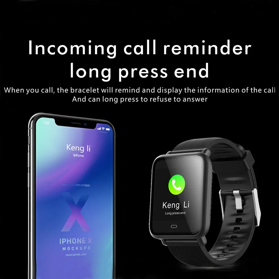 Online SCOMAS Q9 Watch Smart Watch 1.3\