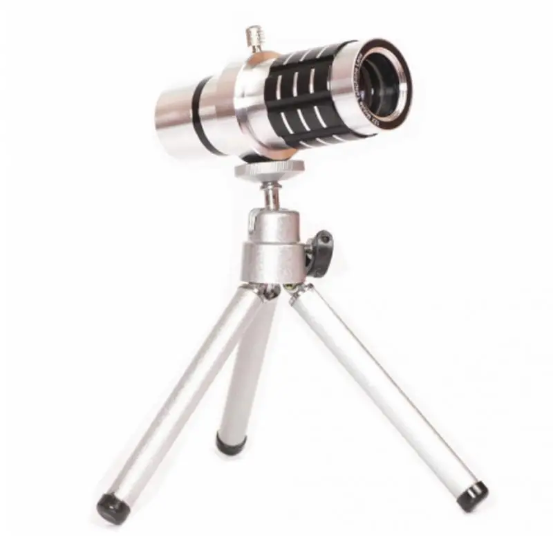 Universal 12X Zoom Camera Telephoto Telescope Lens With