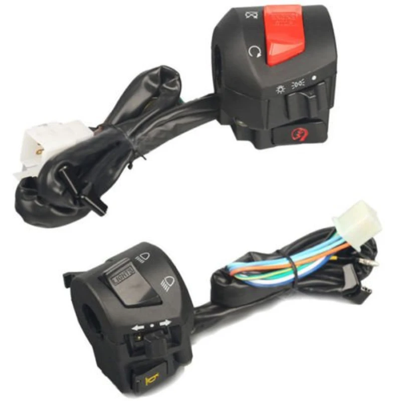 

7/8'' 22MM Motorcycle Handlebar Horn Turn Signal Lamp Control Switch Wonderful