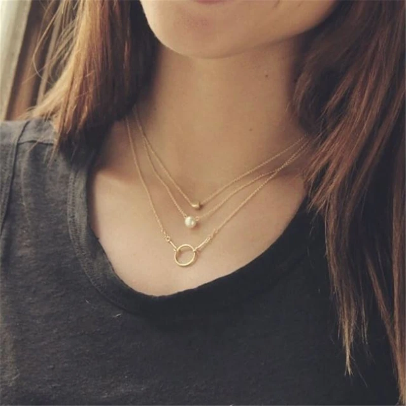 gold necklace