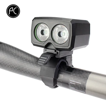 

PCycling Bicycle Light Mini USB Charge LED Mountain Road Bike Light Warning Light Waterproof Aluminum Alloy 5 Modes Front Light