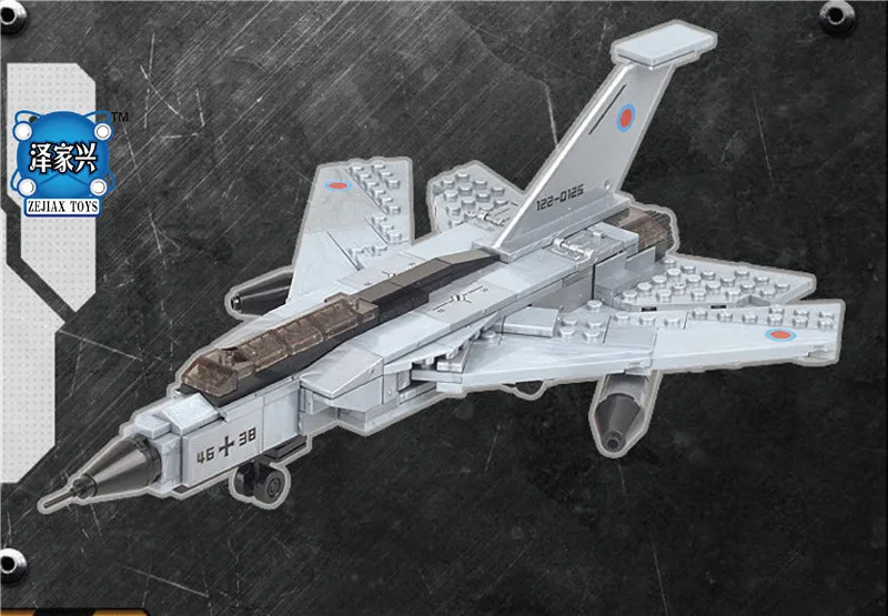 

Tornado Fighter Military Series Model Building Blocks Bricks Figures Children Gift Education Toys   Compatible with Lepins Kaizi