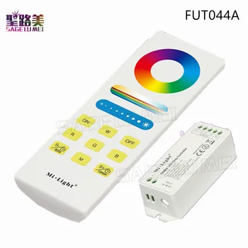 

Mi.light DC12V~24V 2.4G Wireless WIFI turn off light timing control RGBW LED Strip Controller smart app phone controller FUT044