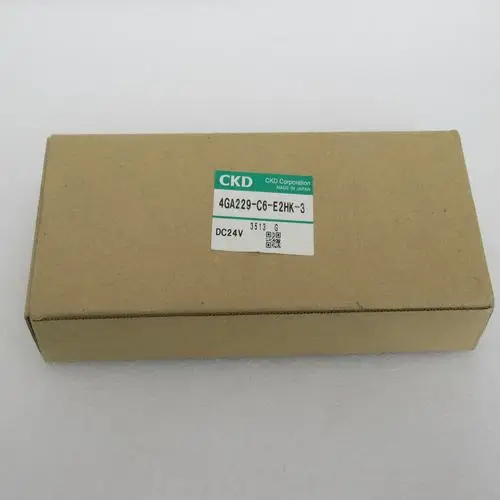 

Free shipping 100% new high quality CKD solenoid valve 4GA229-C6-E2HK-3 spot