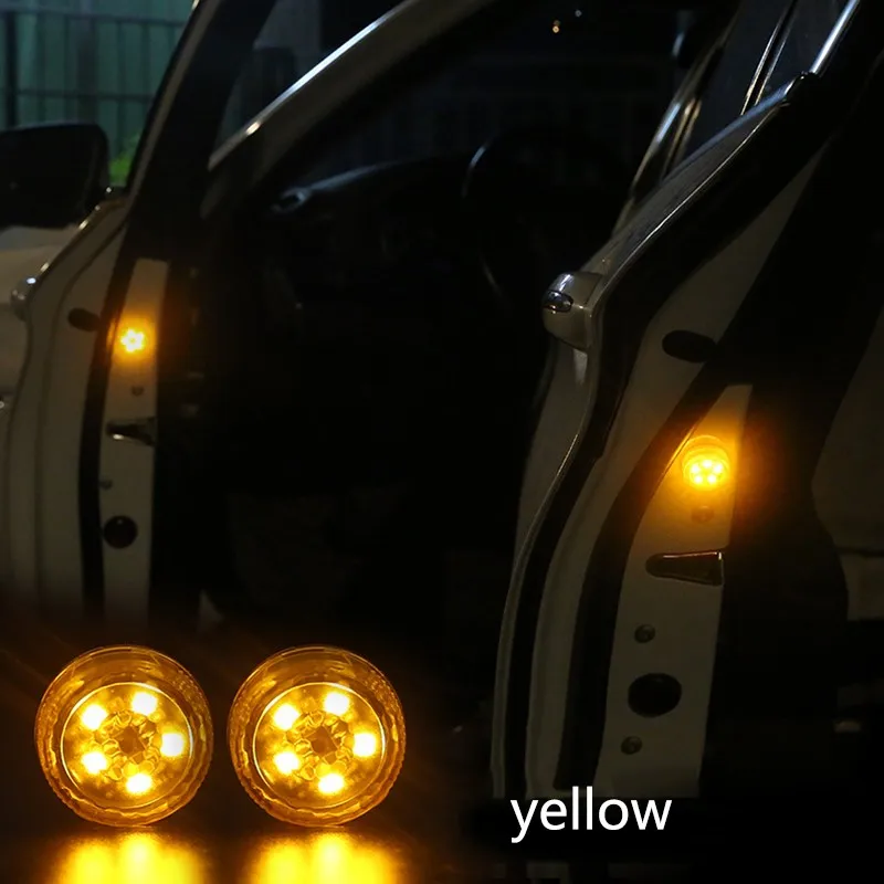 2pcs Magnetic Wireless LED Car Door Opening Warning Lights Waterproof Strobe Flashing Anti Rear-end Collision led Safety Lamps 2pcs Magnetic Wireless LED Car Door Opening Warning Lights Waterproof Strobe Flashing Anti Rear-end Collision led Safety Lamps