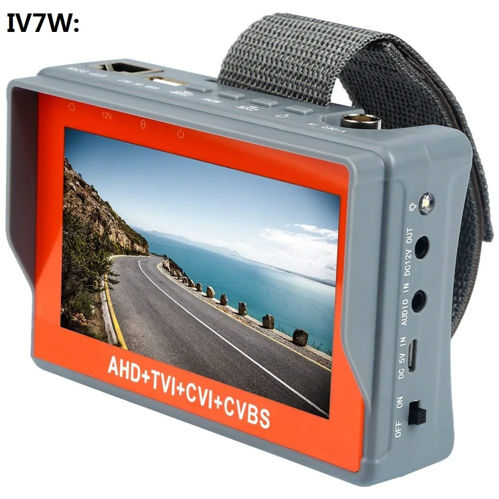IV7W 4 3 дюйма четыре в одном HD CCTV тестер монитор AHD CVI TVI CVBS аналоговые камеры testing3MP