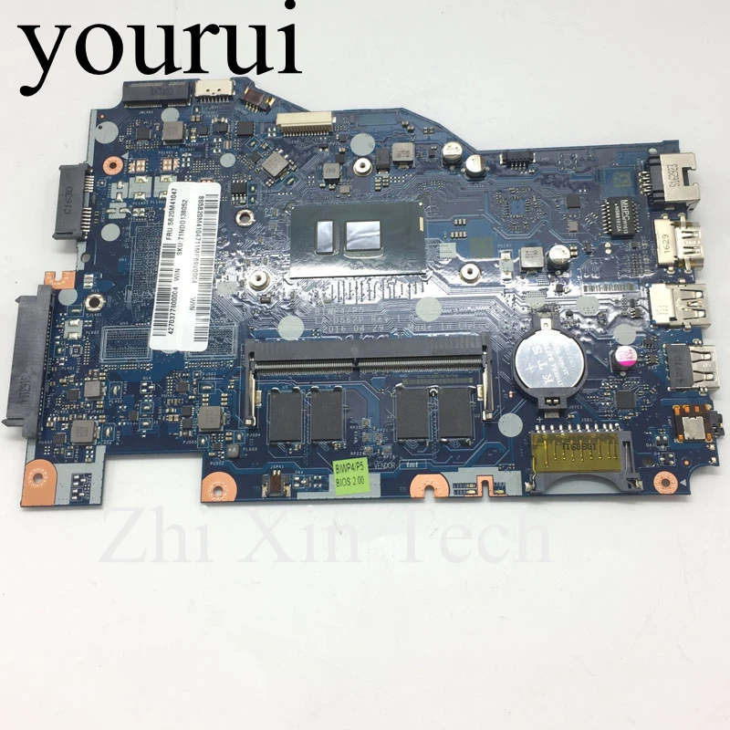  yourui For Lenovo IdeaPad 110-15ISK Laptop Motherboard With i5-6200u CPU 4GB RAM BIWP4 BIWP5 LA-D56
