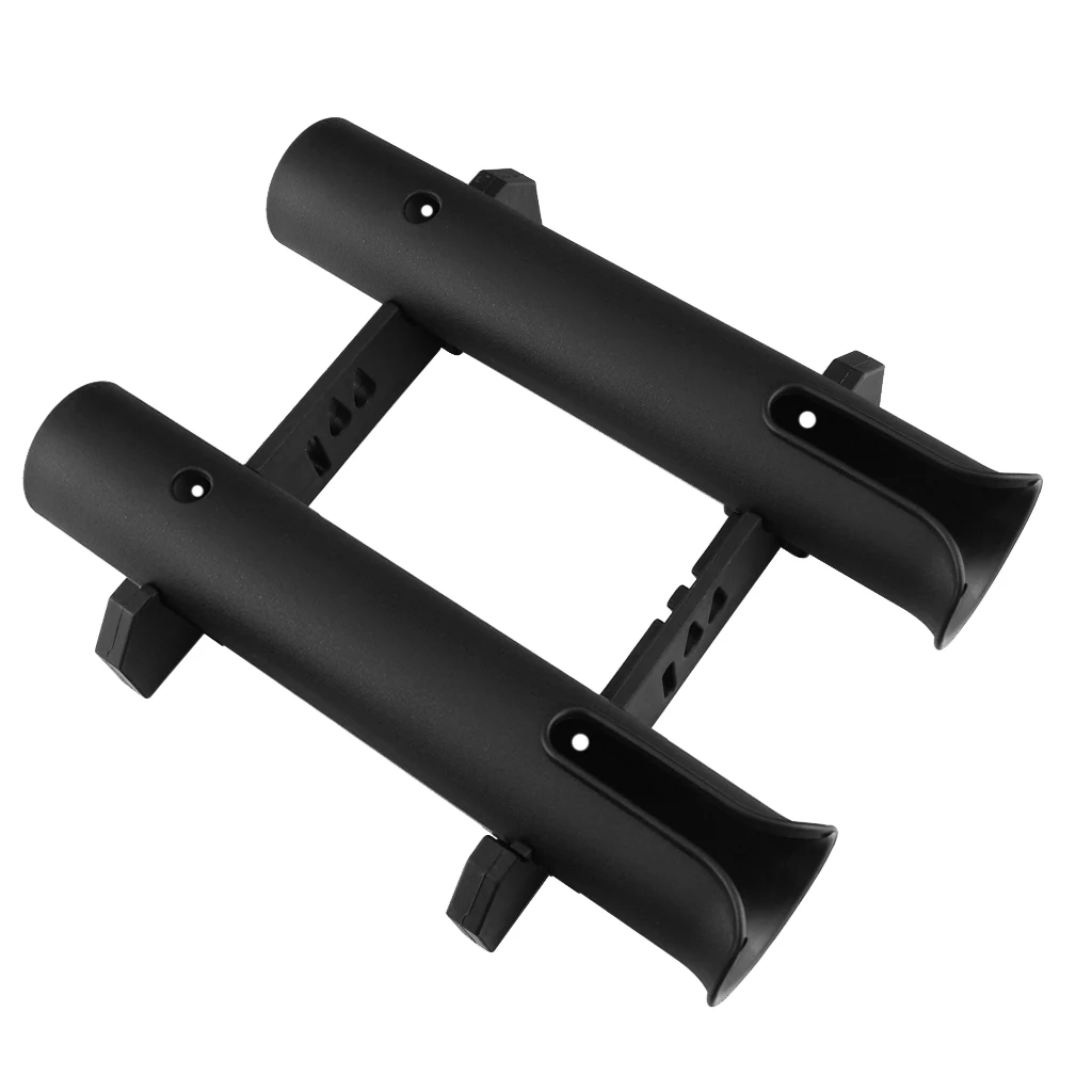 High Quality Newest Boat Yacht 2 Pole Tube Rack Mounting Bracket Happy Fishing Water Sports Rowing Boat Accessories