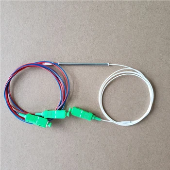 

1x2 Single mode Dual Window 1310/1550nm 50/50 Mini Coupler 1*2 FBT Splitter SC/APC