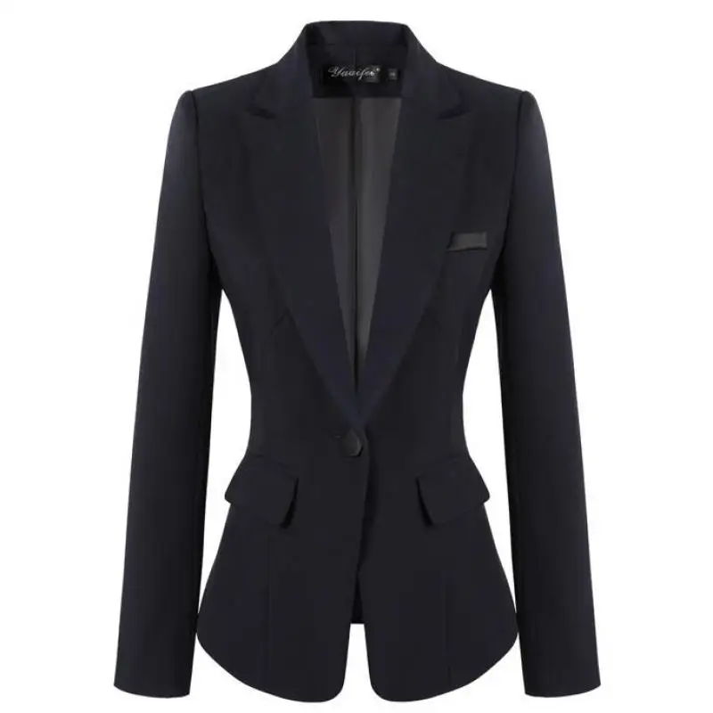 Buy Slim Women Work Office Lady Blazer Business 2017 New Arrival Outwear Solid