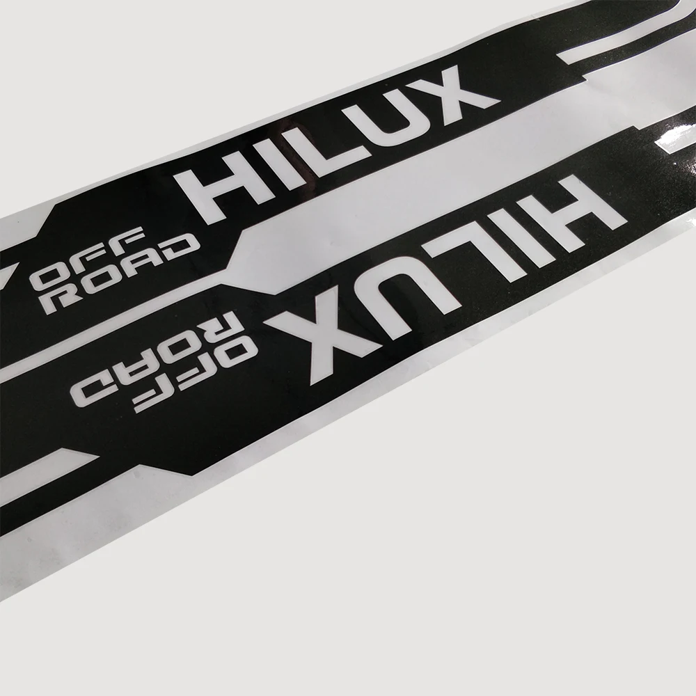 Автомобильные наклейки подходящие для TOYOTA HILUX VIGO REVO пикап боковая дверь задний