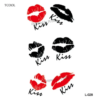 

HXMAN English Letter Waterproof Temporary Tattoos Sticker Women Men Arm Fake Body Art 10.5X6cm Kids Adult Hand Tattoo L-028