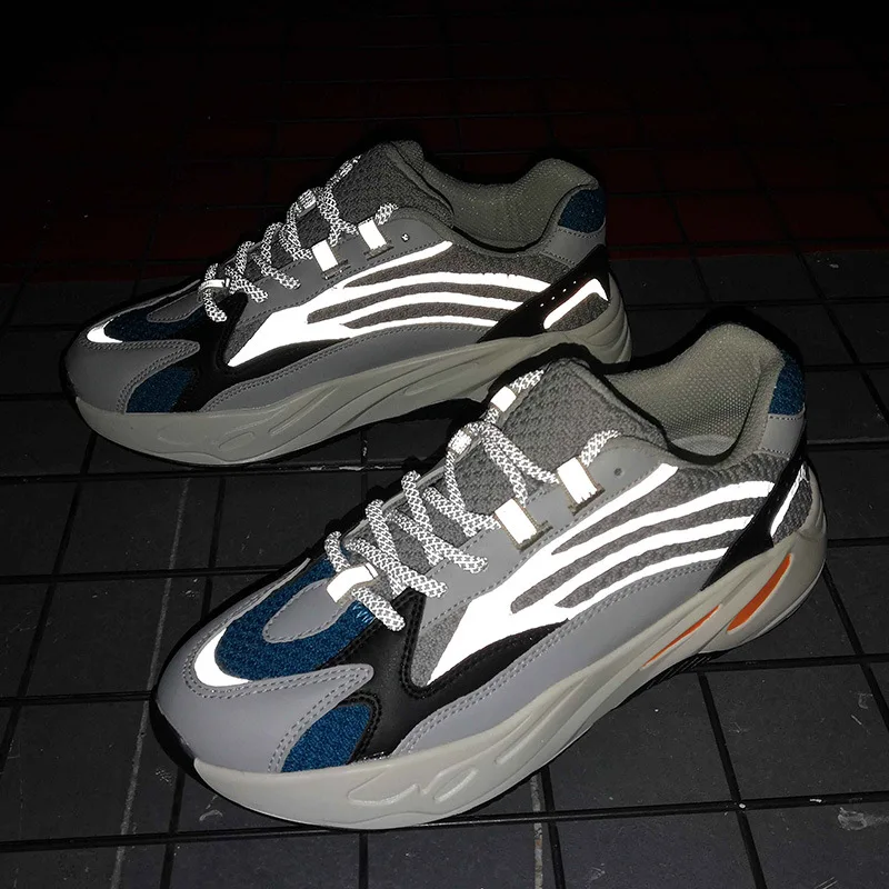 

Max Sosa Man Running Boost 700 Reflective Large size Men Shoes Mesh (air Mesh) Couple Breathable Shoes Women Athletic Shoes