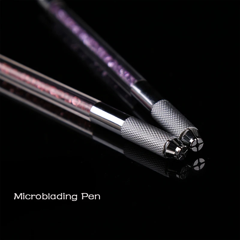 2 шт. профессиональная микроблейдинг sobrancelha ручка caneta Microblading руководство для tebori