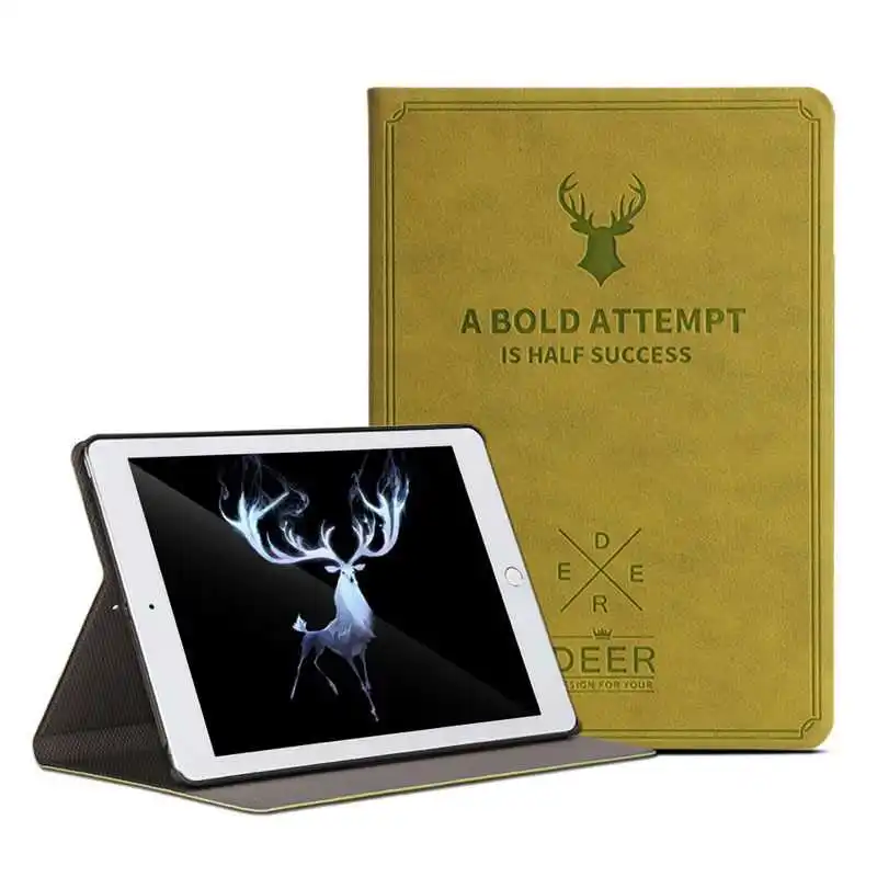 

Case for iPad 9.7 2017 Stand Smart Cover Folio PU Leather Case Auto Wake Cover case for New iPad 2018 Release 9.7 inch Funda+Pen