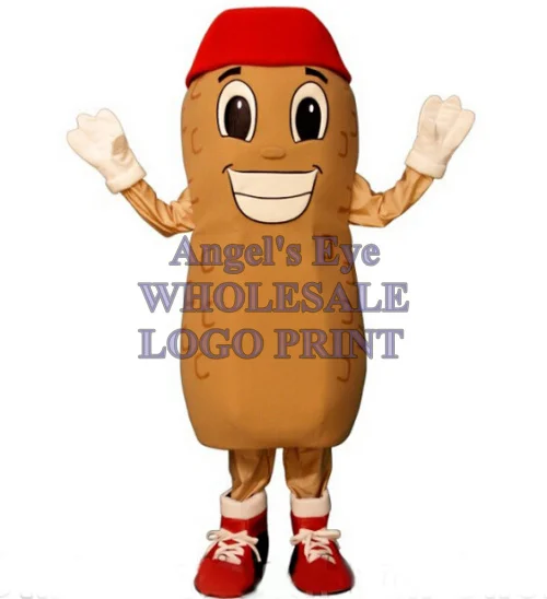 peanut mascot costume cartoon adult size funny peanut boy theme anime
