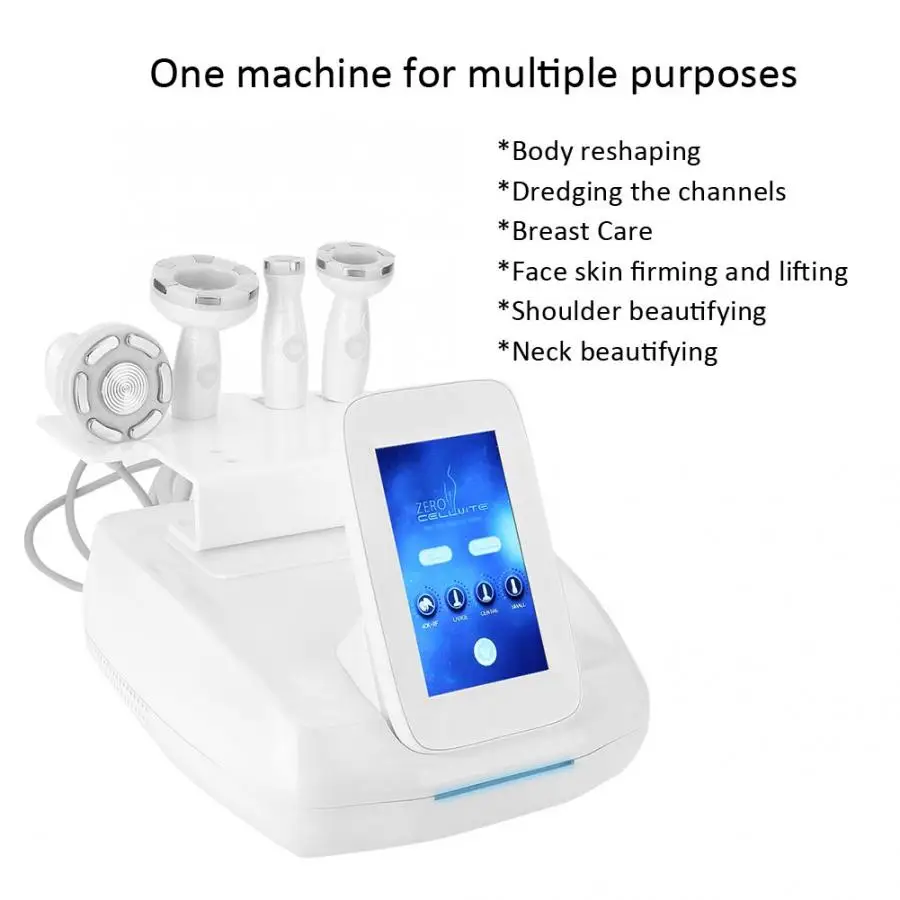 Multipolar RF Thermoplastic Vacuum Blasting Fat Instrument Body Slimming Skin Lifting Machine Massage Relaxation