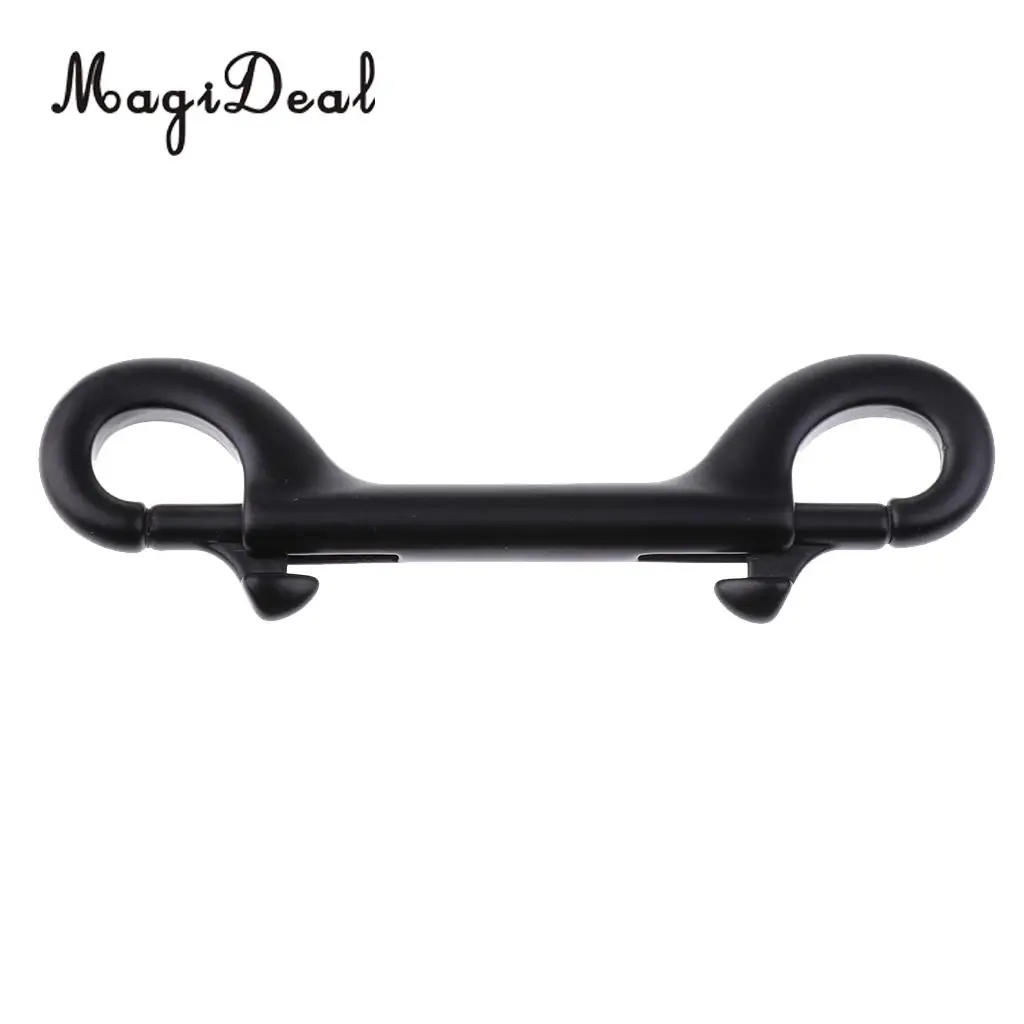 MagiDeal Heavy Duty 316 Stainless Steel Scuba Diving Hook Accessory For Equipment BCD Double Ended Bolt Snap Quick Draw