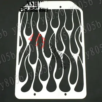 

Motorcycle Chrome Metal Radiator Grill Cover For KAWASAKI Vulcan VN1500/1700 VN 1500 1700
