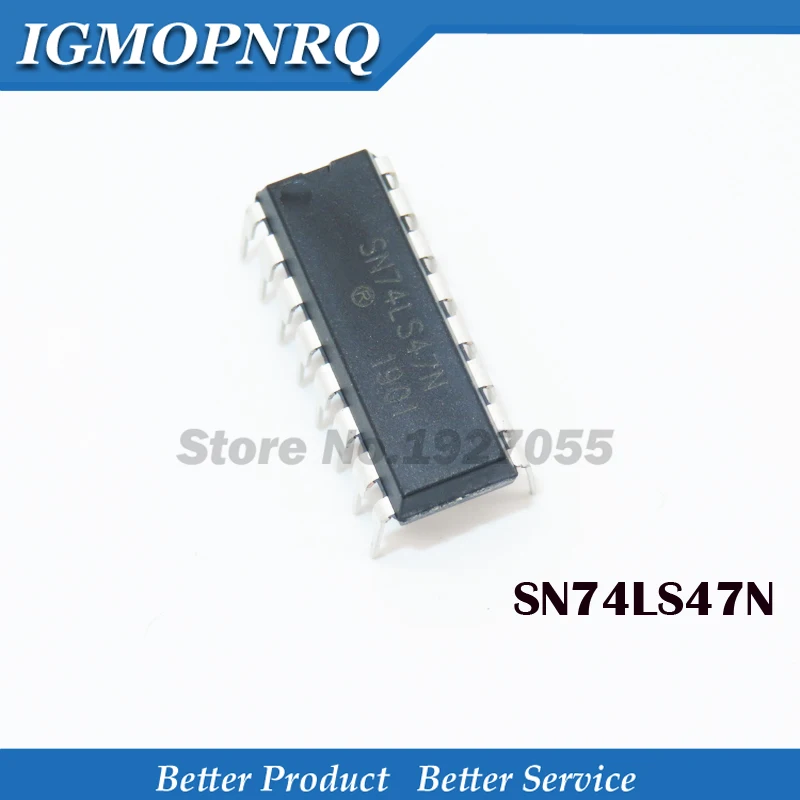 10 шт. SN74LS47N DIP-16 74LS47N DIP SN74LS47 DIP16 74LS47 HD74LS47P Новый оригинал | Электронные компоненты и