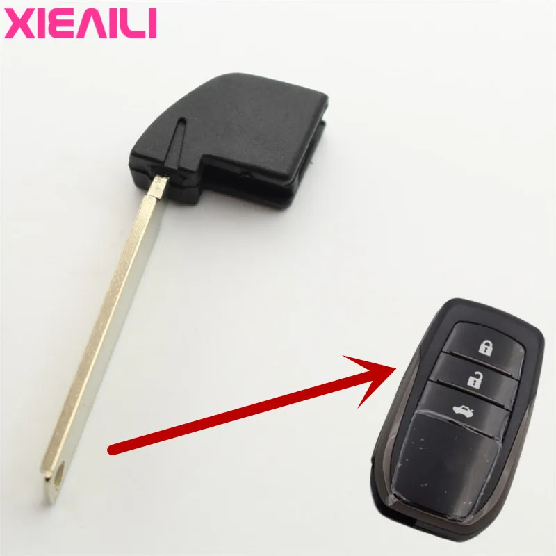 XIEAILI 50 шт. чистый необработанный дистанционный смарт-ключ для Toyota