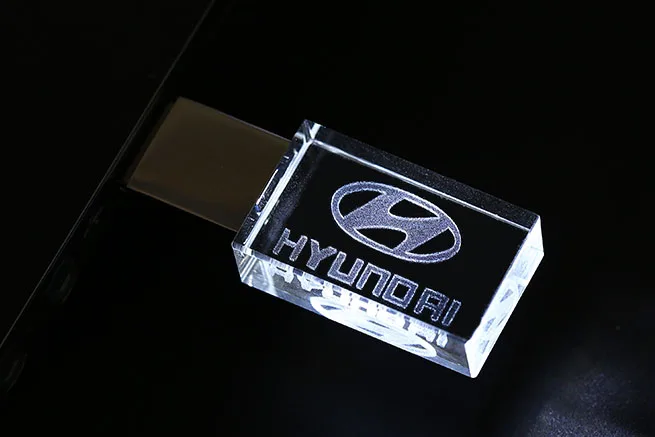 Современный hyundai crystal+ металлический USB флеш-накопитель 4 ГБ 8 ГБ 16 ГБ 32 ГБ 64 ГБ 128 Гб Внешняя карта памяти u диск