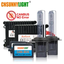 CNSUNNYLIGHT AC 12 в 35 Вт CANBUS ксеноновые HID H7 H1 H11 фары без ошибок 4300 К 6000 К 8000 К H4 9005 9006 880 H3 Противотуманные авто лампы