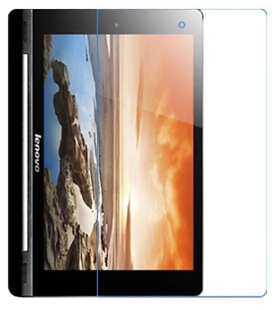 2Pcs Clear Glossy Screen Protector Protective Film for Lenovo Yoga Tablet 8 B6000 B6000-f B6000-h + Alcohol Cloth Clean | Компьютеры и
