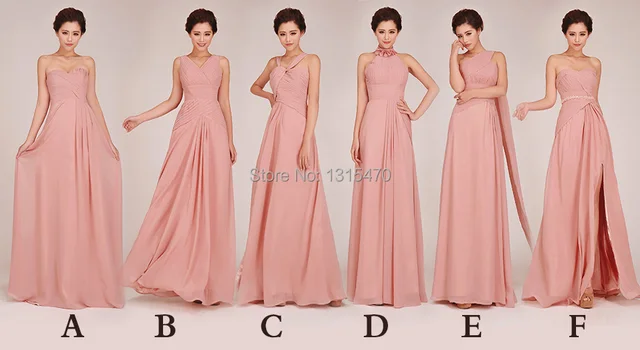 types of long gown