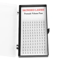 12 линий 3D~ 10D русские предварительно сделанные объемные веера ресницы для наращивания C D Curl 0,07 толщина термоскрепленные ресницы Полный Профессиональный