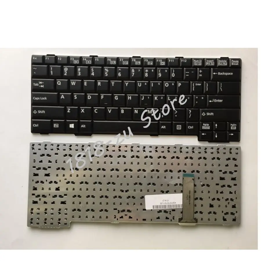  YALUZU  for fujitsu Lifebook SH761 SH560 SH561 s752 SH760 E751 S761 S561 US keyboard white CP442331