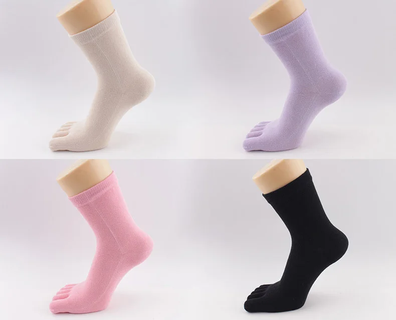 VERIDICAL, хлопковые, одноцветные, 5 пальцев, носки для женщин, хорошее качество, пять пальцев, носки для отдыха, harajuku, носки с пальцами, горячая распродажа, meia, 5 пар/лот