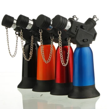 

100pcs/lot 2015 hot sale GF-828 gas welding gun flame gun lighters the gas burner Inflatable lighters free shipping