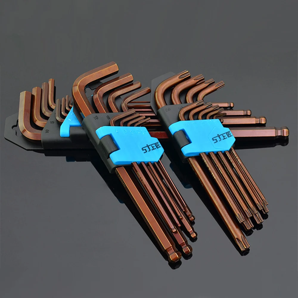 Buy Set Double Ended Hex Socket Wrench Hex Key Allen