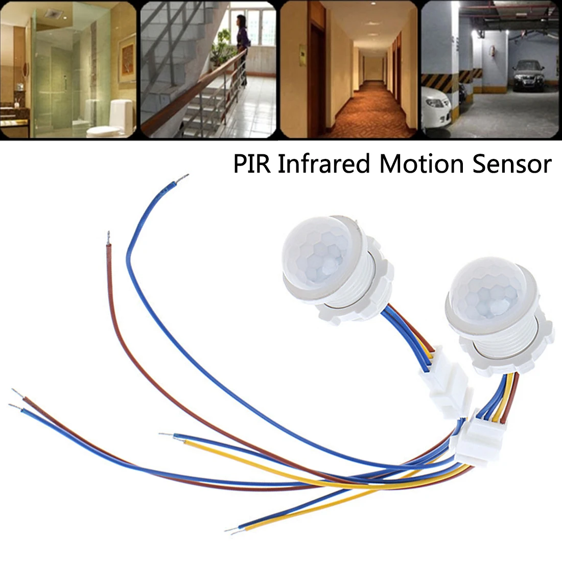 

AC 110~250v 50~60Hz PIR Infrared Motion Sensor Switch IR Infrared Human body Indction Sensor light Control Detector Module