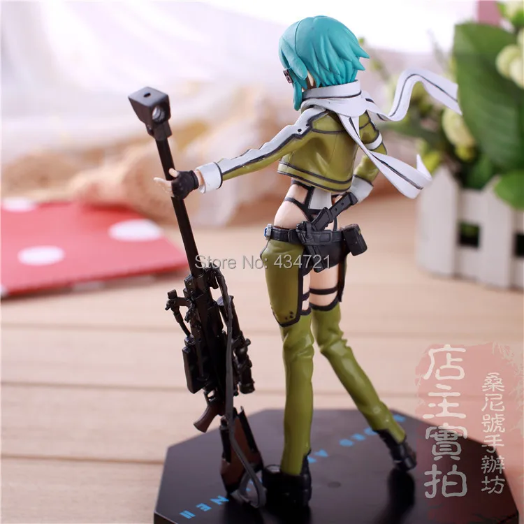 Горячая Распродажа игра Аниме Sword Art Online Asada shino Sinon фантомная пуля крутая с