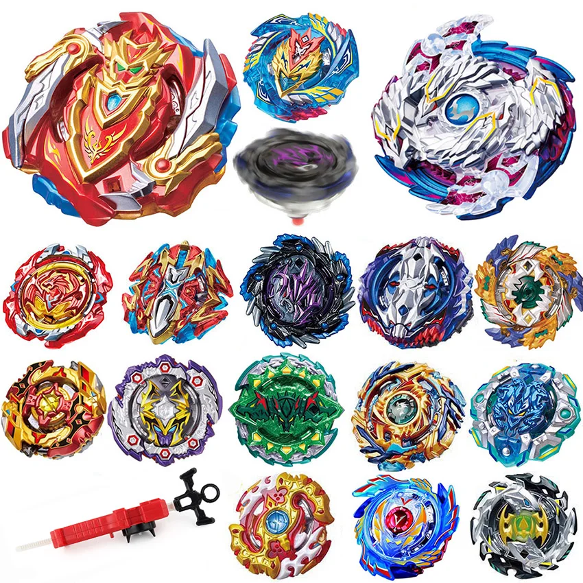 Топ Beyblade Burst B00 с пусковой установкой и коробкой для мальчиков Забавные игрушки стартер Zeno Excalibur. M.I (Xeno Xcalibur. M.I) игрушка # AA