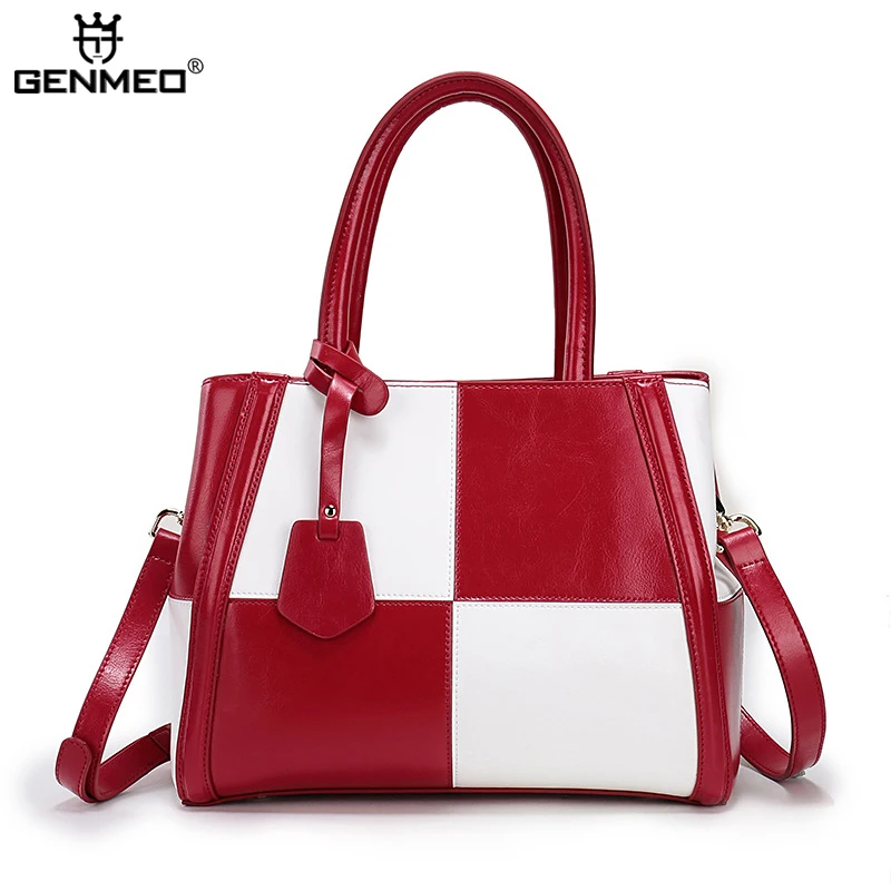 New Arrival Genuine Leather Fashion Bag Women Cow Leather Luxury Shoulder Bags Famous Brand Design Ladies Messenger Bag Bolsa New Arrival Genuine Leather Fashion Bag Women Cow Leather Luxury Shoulder Bags Famous Brand Design Ladies Messenger Bag Bolsa