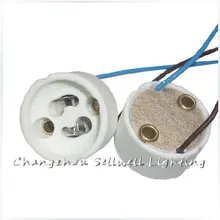 20 см Температура провод Gu10 Керамика старения Тесты патрон Z179