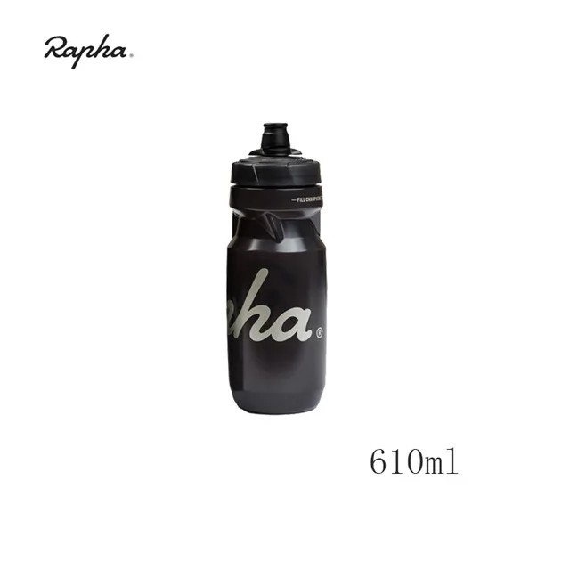 RAPHA ciclismo, спортивные бутылки для воды, 610 мл, горная дорога, Велоспорт, чайник Team Edition, Сверхлегкий, для велосипеда, герметичный, для велоспорта, topeak - Цвет: 610ml-black