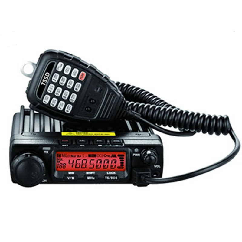 

New Arrival Loud Voice 2W Audio Output 400-490MHZ UHF Mobile Transceiver