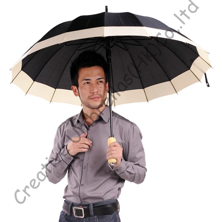 

Auto open,16k umbrellas' ribs,pongee fabric,professional making umbrellas,straight umbrellas,10mm metal shaft and fluted ribs