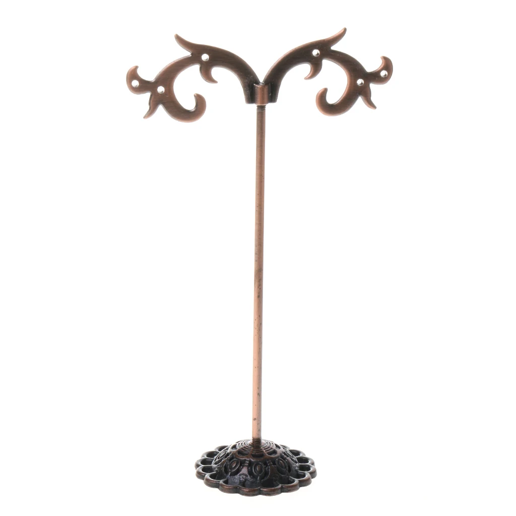 Set Of 3 Steel Earrings Jewellery Shop Display Stand Holder Showcase Rack for earring bracelet necklace display