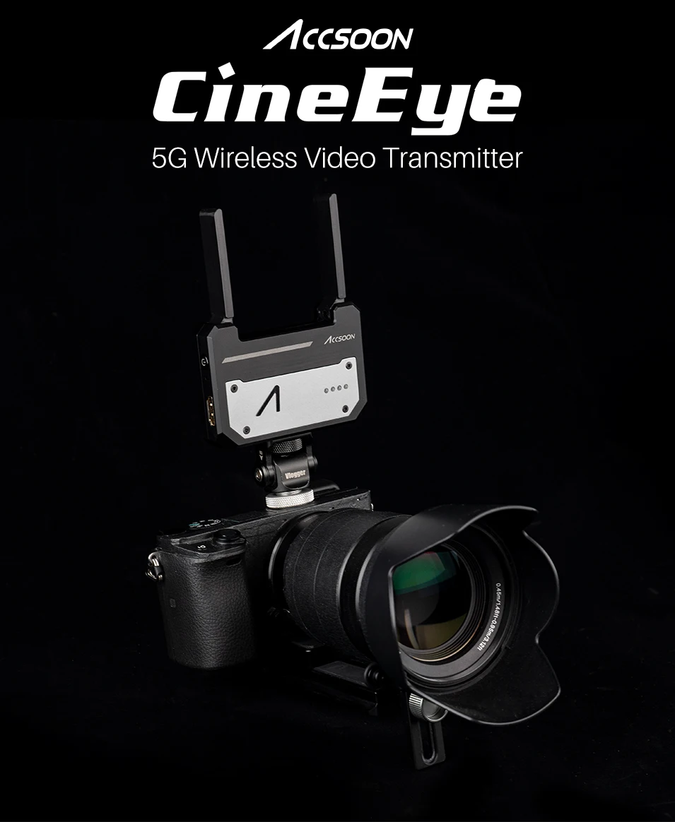 Accsoon CineEye беспроводной 5G 1080P мини HDMI устройство передачи видео передатчик для IOS iPhone iPad Andriod Phone PK Hollyland