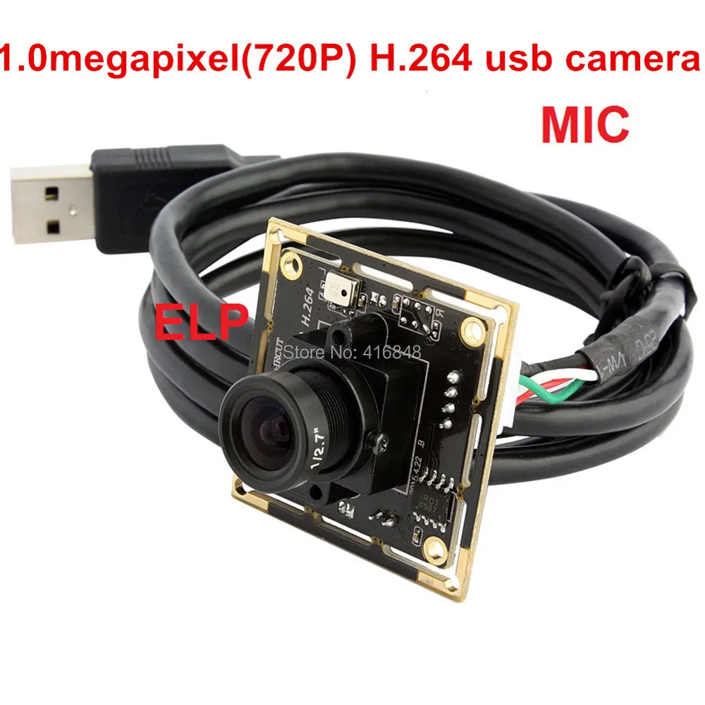 

720P H.264 30fps CMOS OV9712 Video conference usb camera module for machinery equipment, all-in-one machine