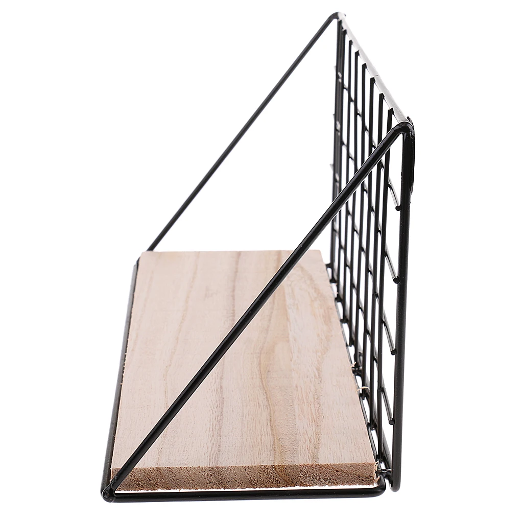 2pcs 30x11.5x14.5cm Wall Metal Wire Rack Holder Wall Hanging Shelf Kitchen Organizer Durable and functional Racks 30x11.5x14.5cm